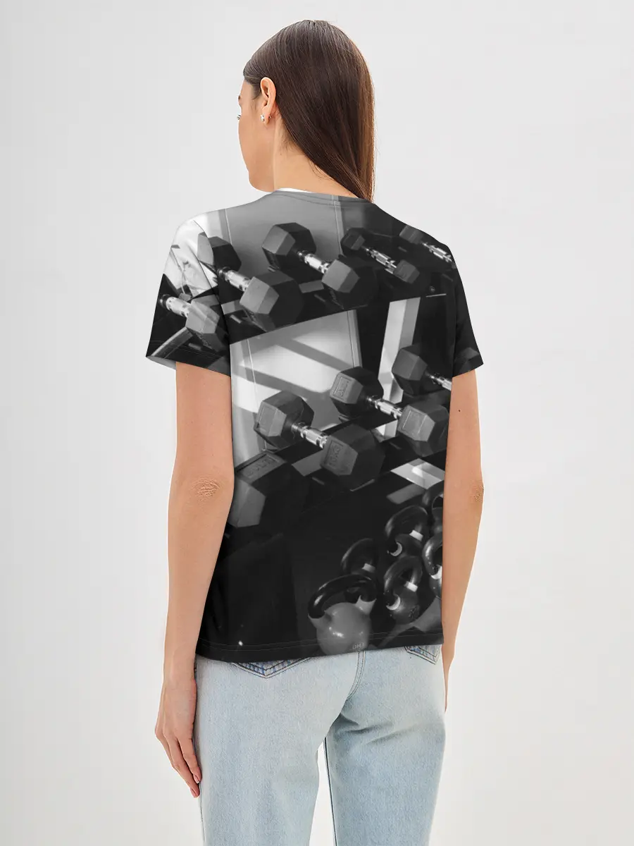 Женская базовая футболка / Качалка