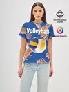 Женская базовая футболка / Волейбол 24