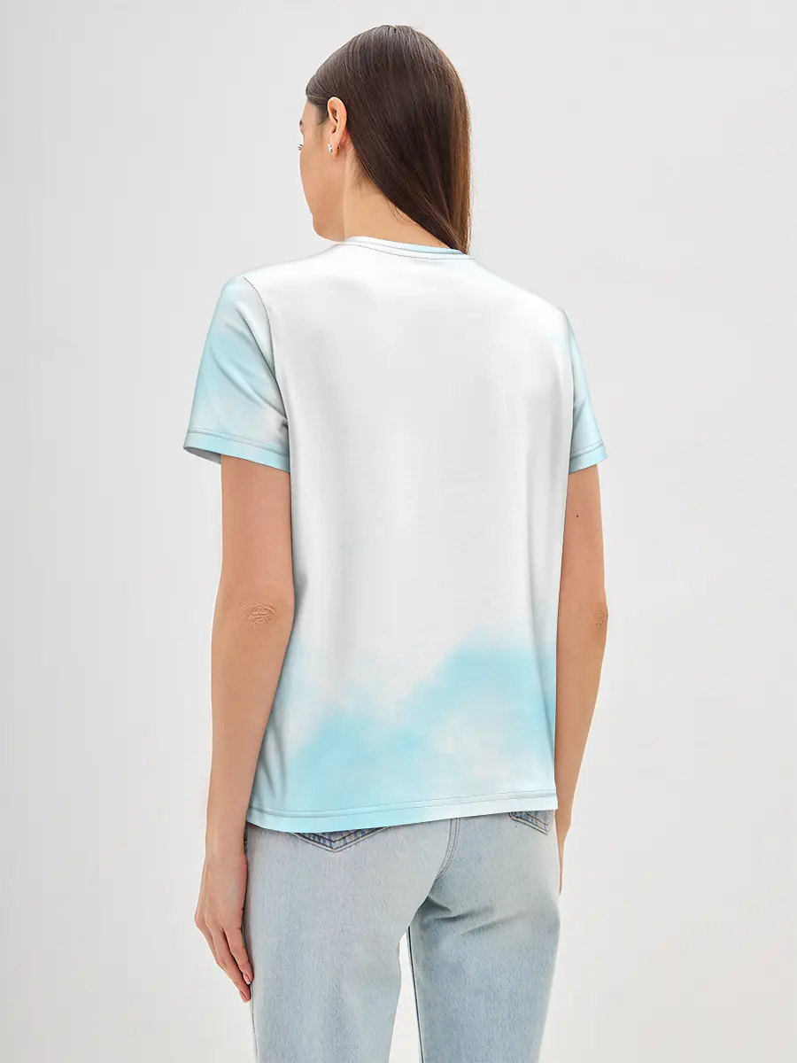 Женская базовая футболка / Новый Мир | One Piece. Большой куш