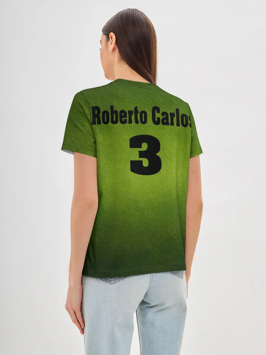 Женская базовая футболка / Roberto Carlos $$$