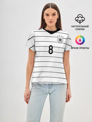 Женская базовая футболка / Kross home EURO 2020