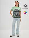 Женская базовая футболка / Jurassic World | Мир Юрского периода