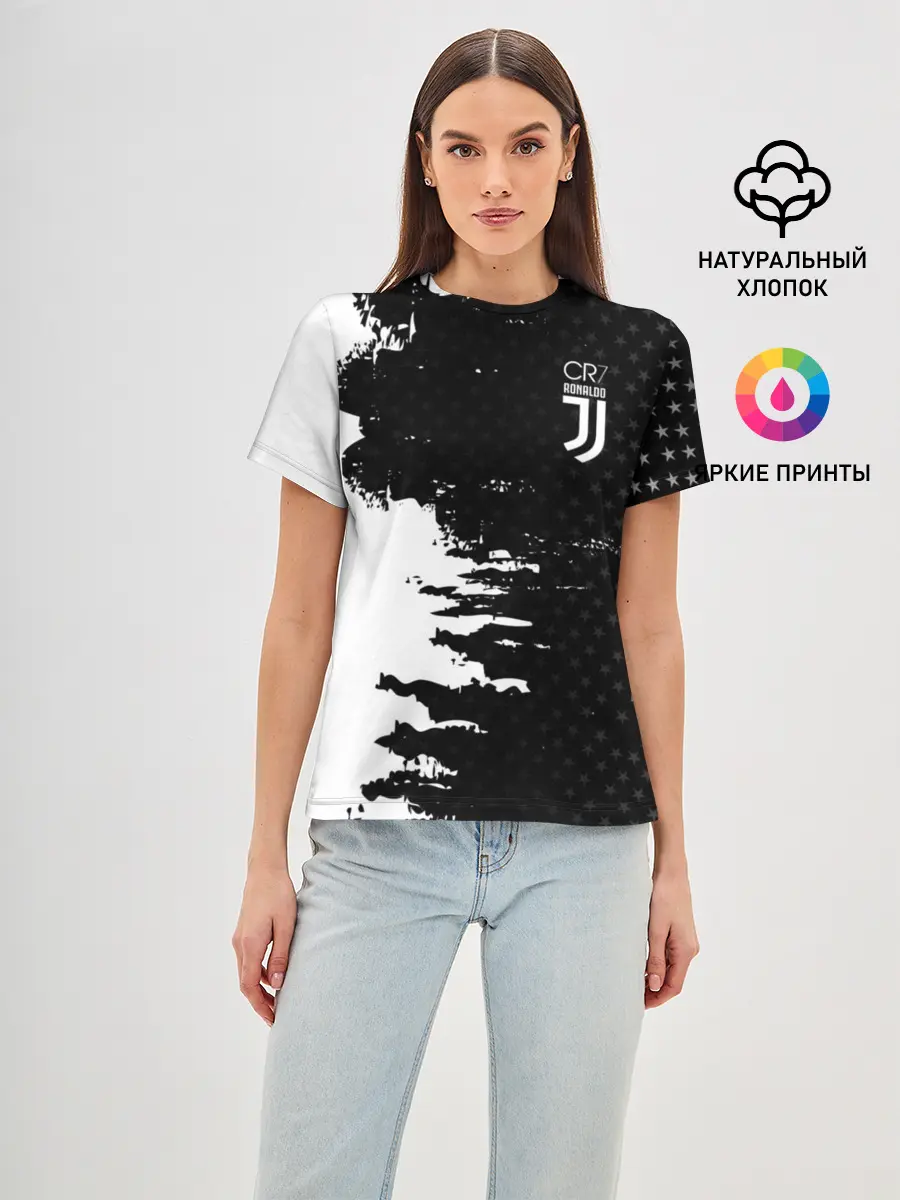 Женская базовая футболка / RONALDO JUVE SPORT