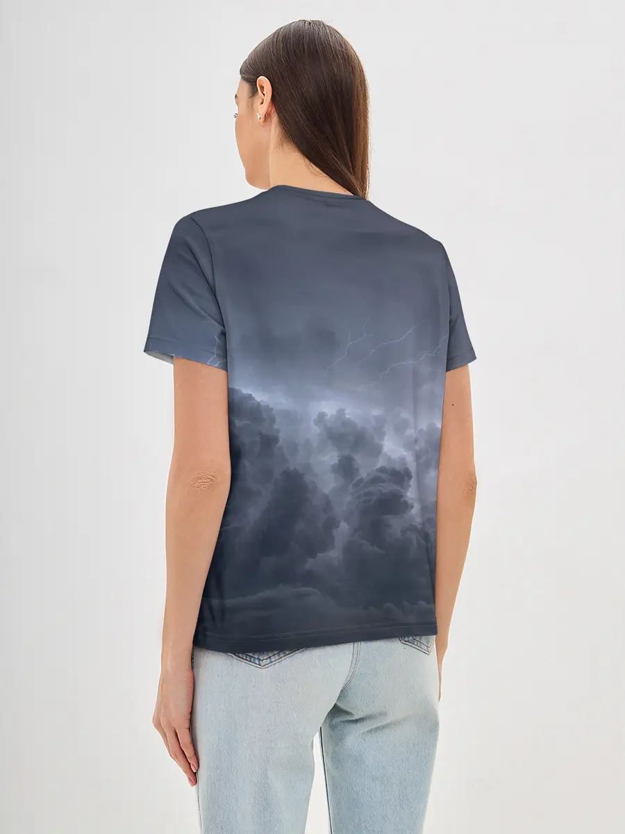 Женская базовая футболка / НЕБО СЛАВЯН | СЛАВЯНСТВО