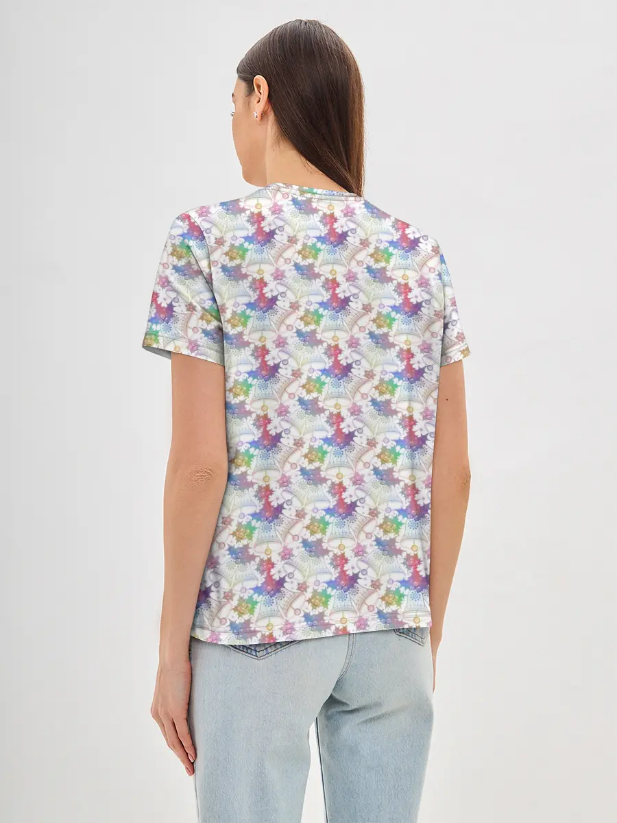 Женская базовая футболка / Merry Christmas