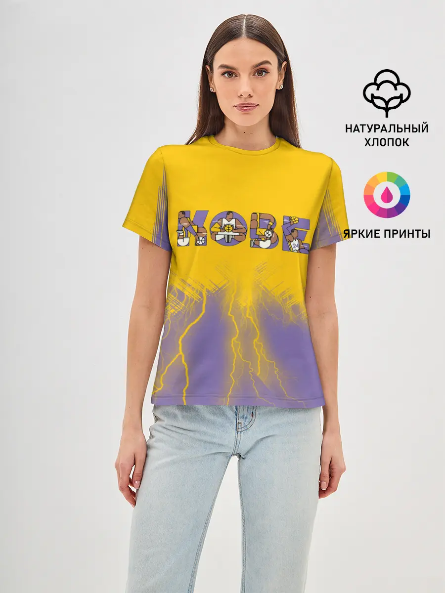 Женская базовая футболка / Коби Брайант