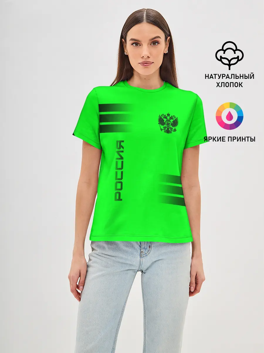 Женская базовая футболка / Россия