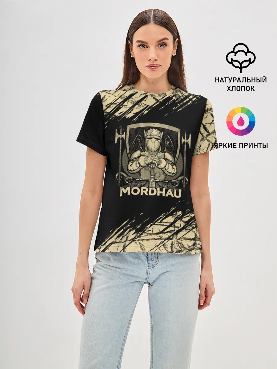 Женская базовая футболка / Mordhau