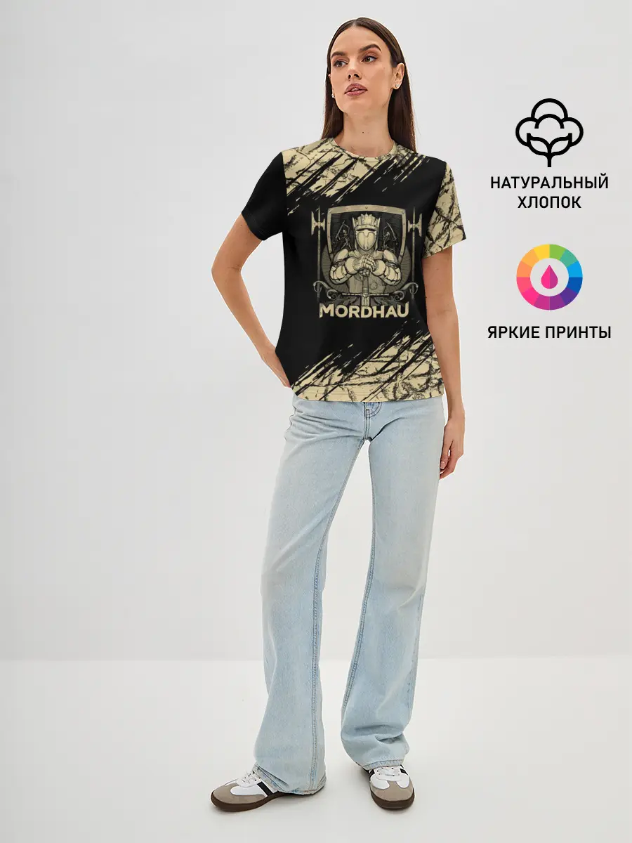 Женская базовая футболка / Mordhau