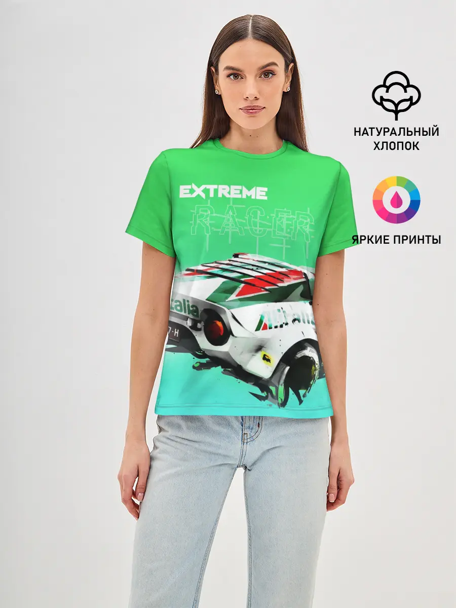 Женская базовая футболка / Extrime Racer