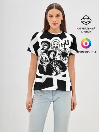 Женская базовая футболка / Hollywood Undead