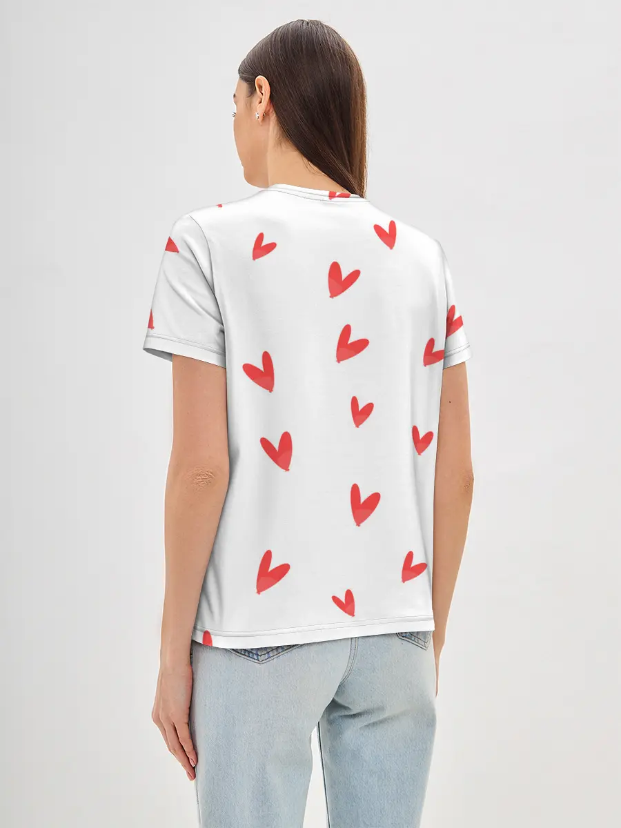 Женская базовая футболка / ОТЕЛЬ ХАЗБИН НОВОГОДНИЙ