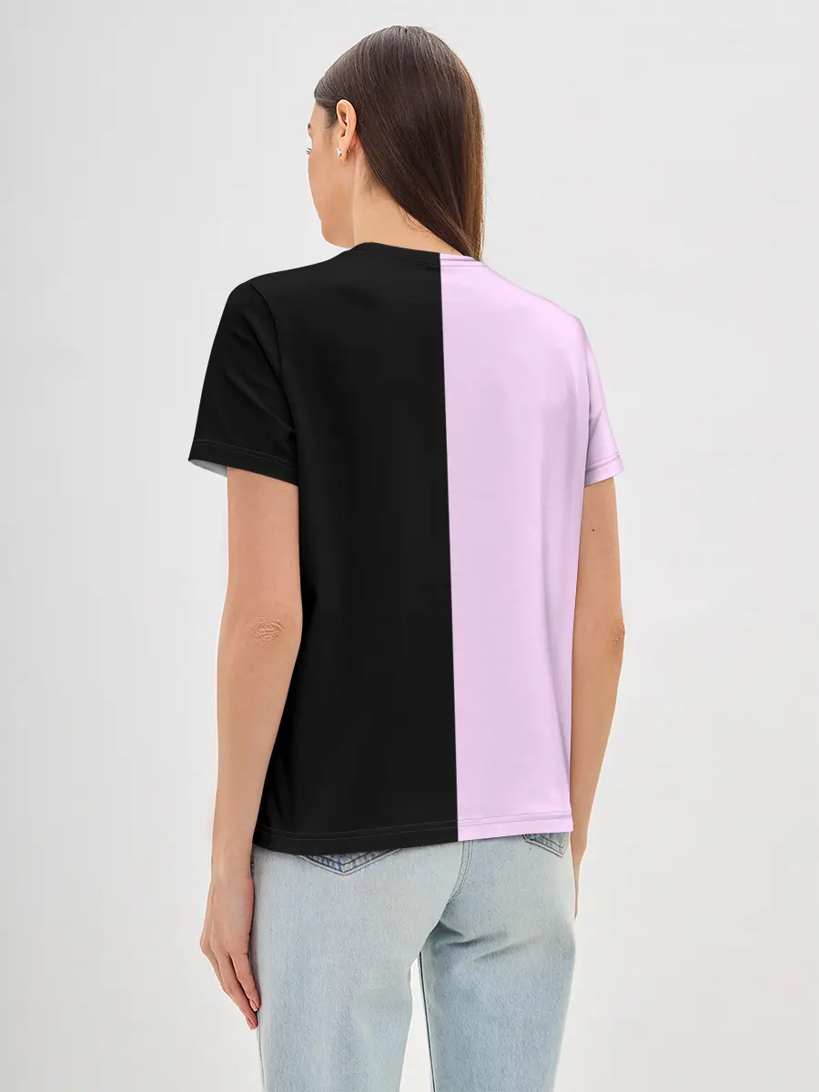 Женская базовая футболка / AUDI PINK | АУДИ