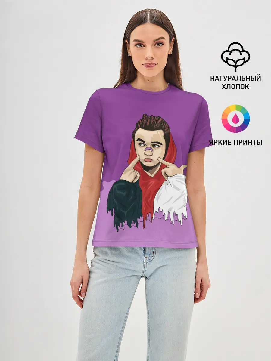 Женская базовая футболка / GONE.Fludd