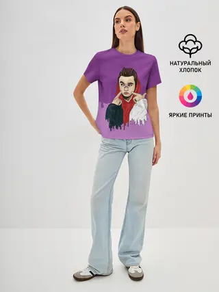 Женская базовая футболка / GONE.Fludd