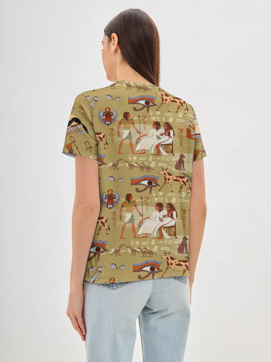 Женская базовая футболка / Египетские Боги