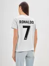 Женская базовая футболка / Криштиану Роналду Форма 18/19