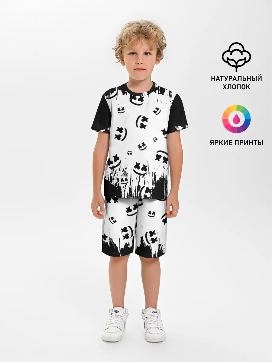 Детская пижама с шортами / MARSHMELLO / МАРШМЕЛЛОУ