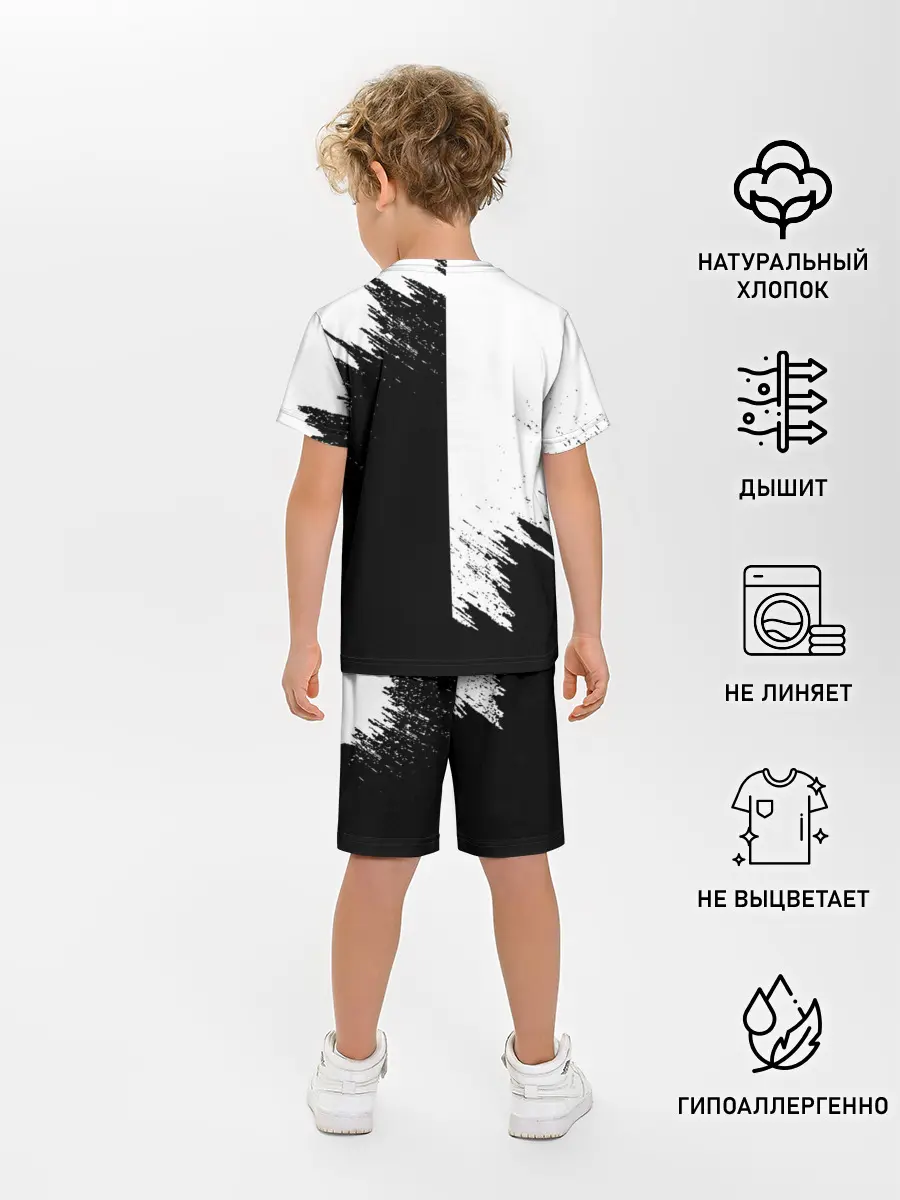 Детская пижама с шортами / BILLIE EILISH / БИЛЛИ АЙЛИШ