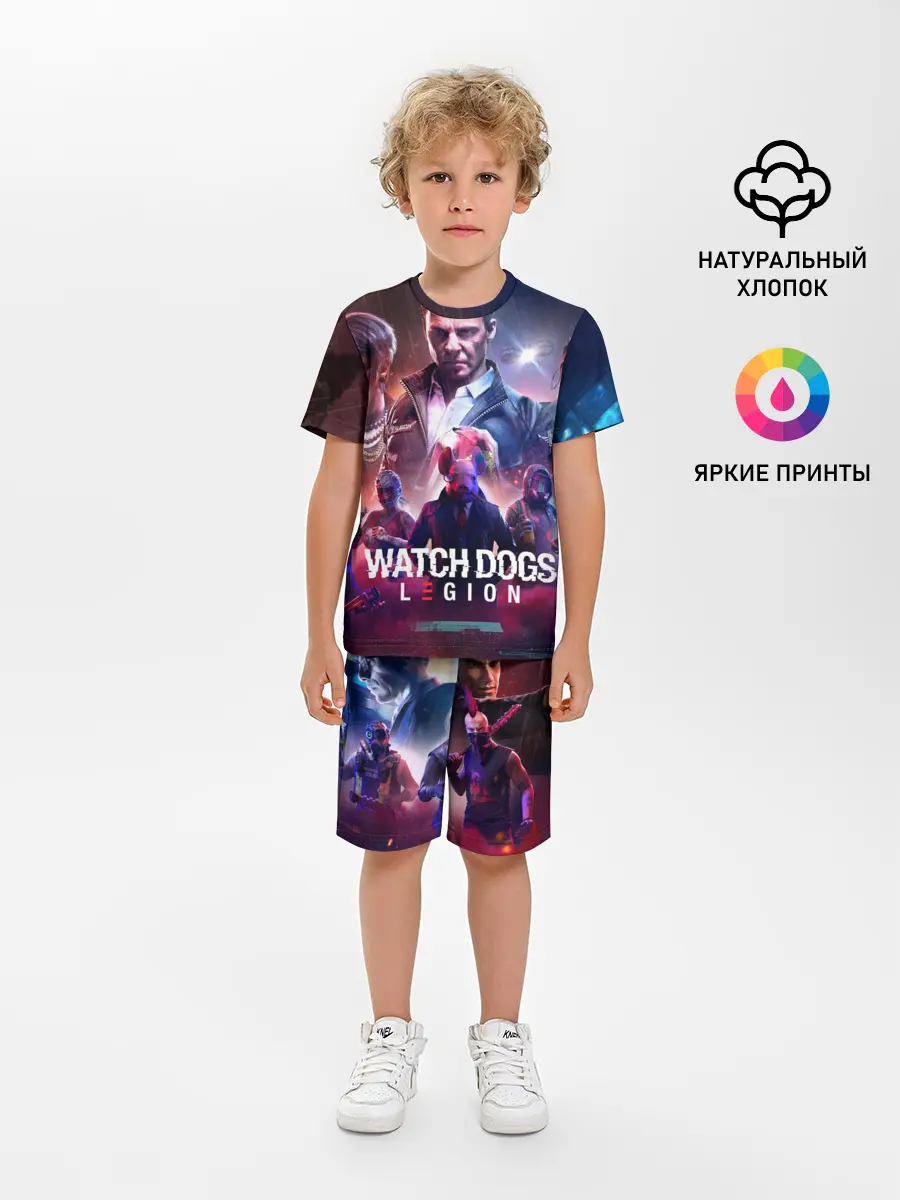Детская пижама с шортами / WATCH DOGS:LEGION