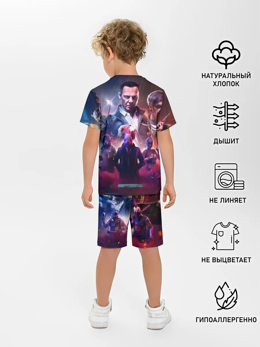 Детская пижама с шортами / WATCH DOGS:LEGION