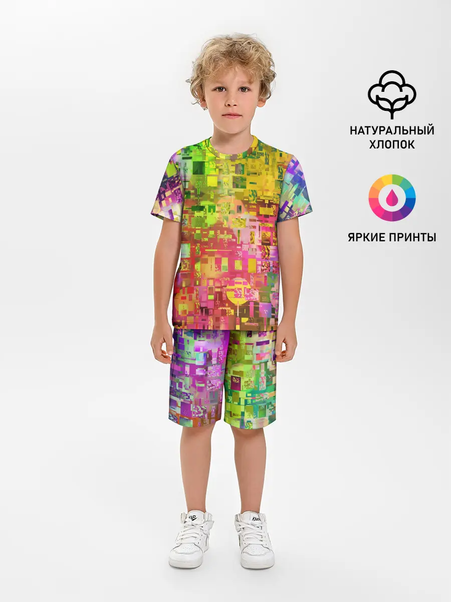 Детская пижама с шортами / Системный сбой