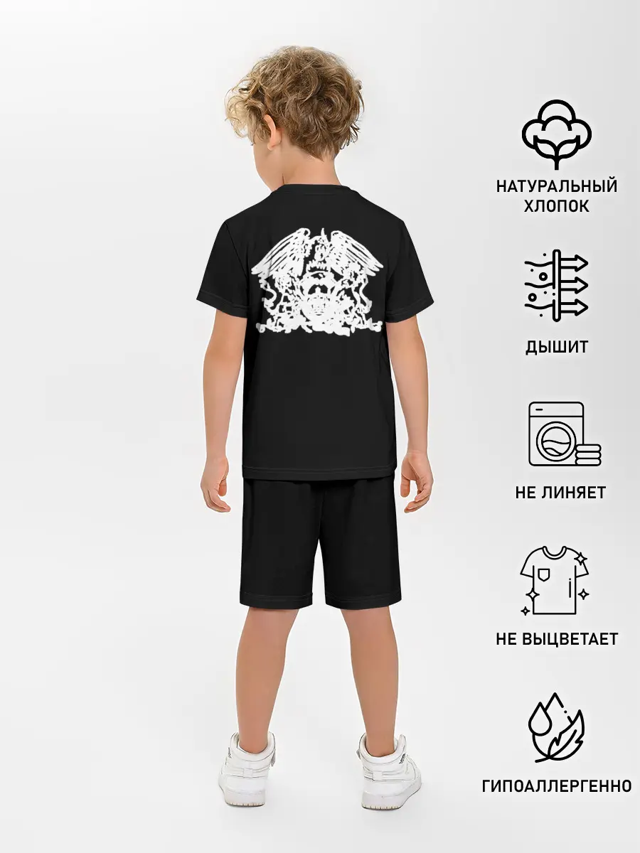 Детская пижама с шортами / QUEEN