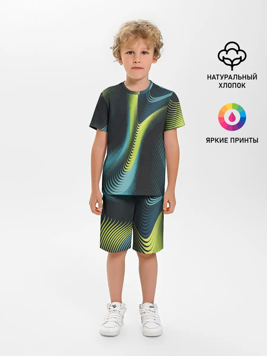 Детская пижама с шортами / Wave