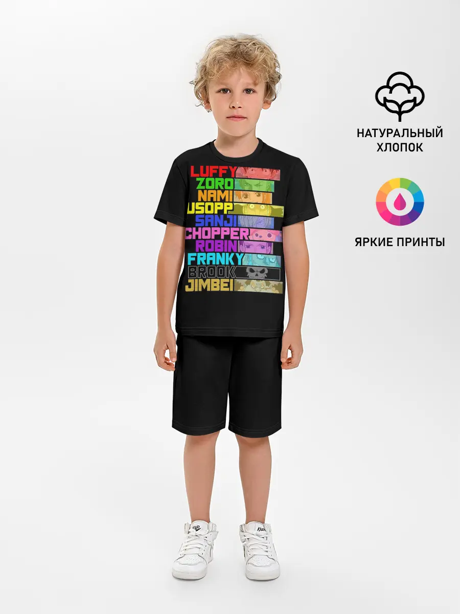 Детская пижама с шортами / персы One Piece