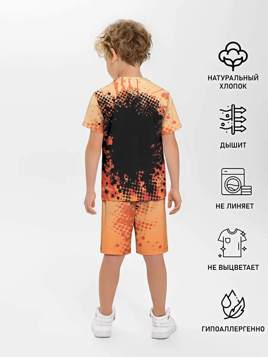 Детская пижама с шортами / Ленин