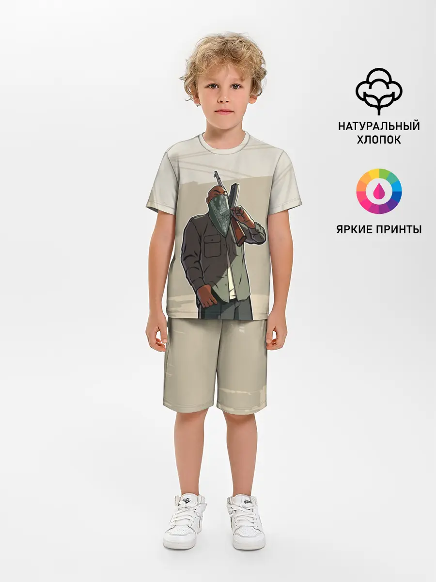 Детская пижама с шортами / GTA San Andreas - GSF #1