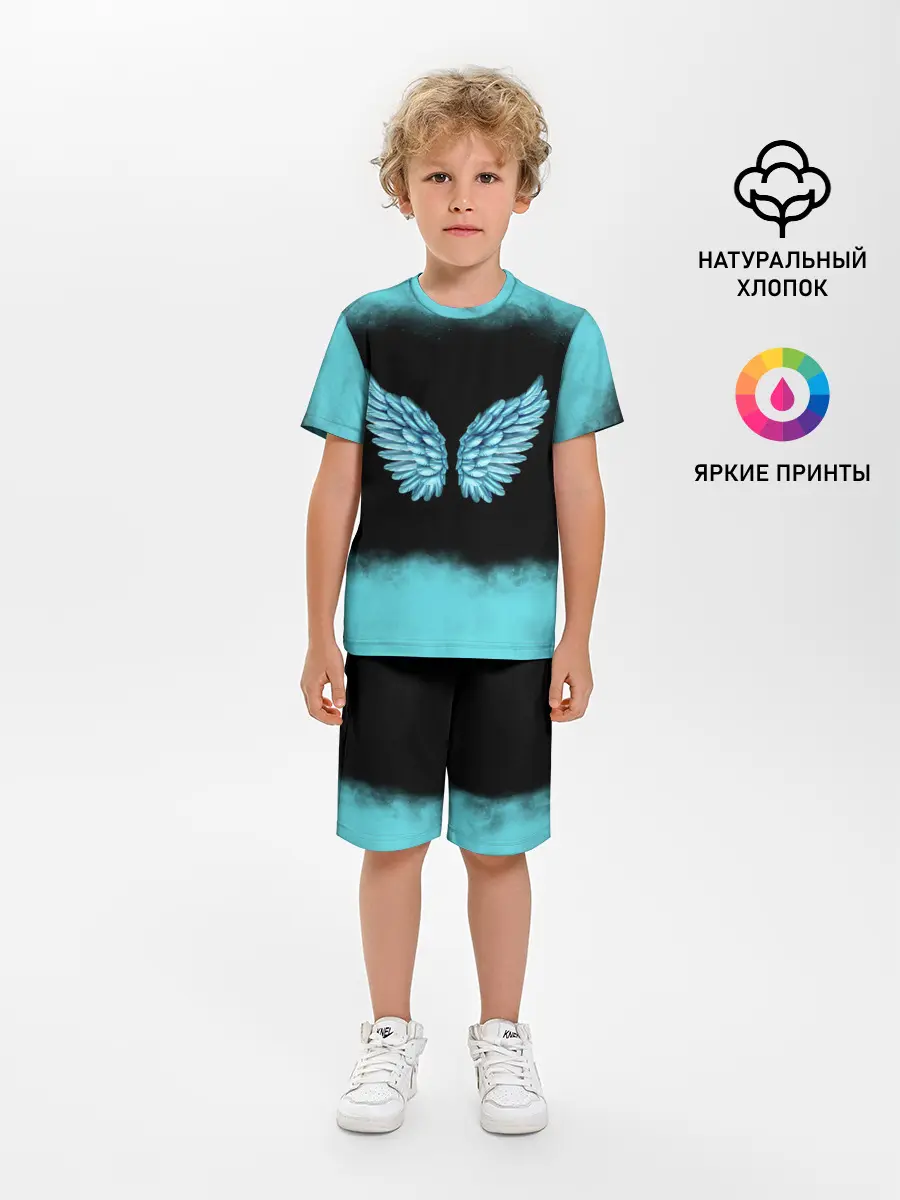 Детская пижама с шортами / Крылья Ангела