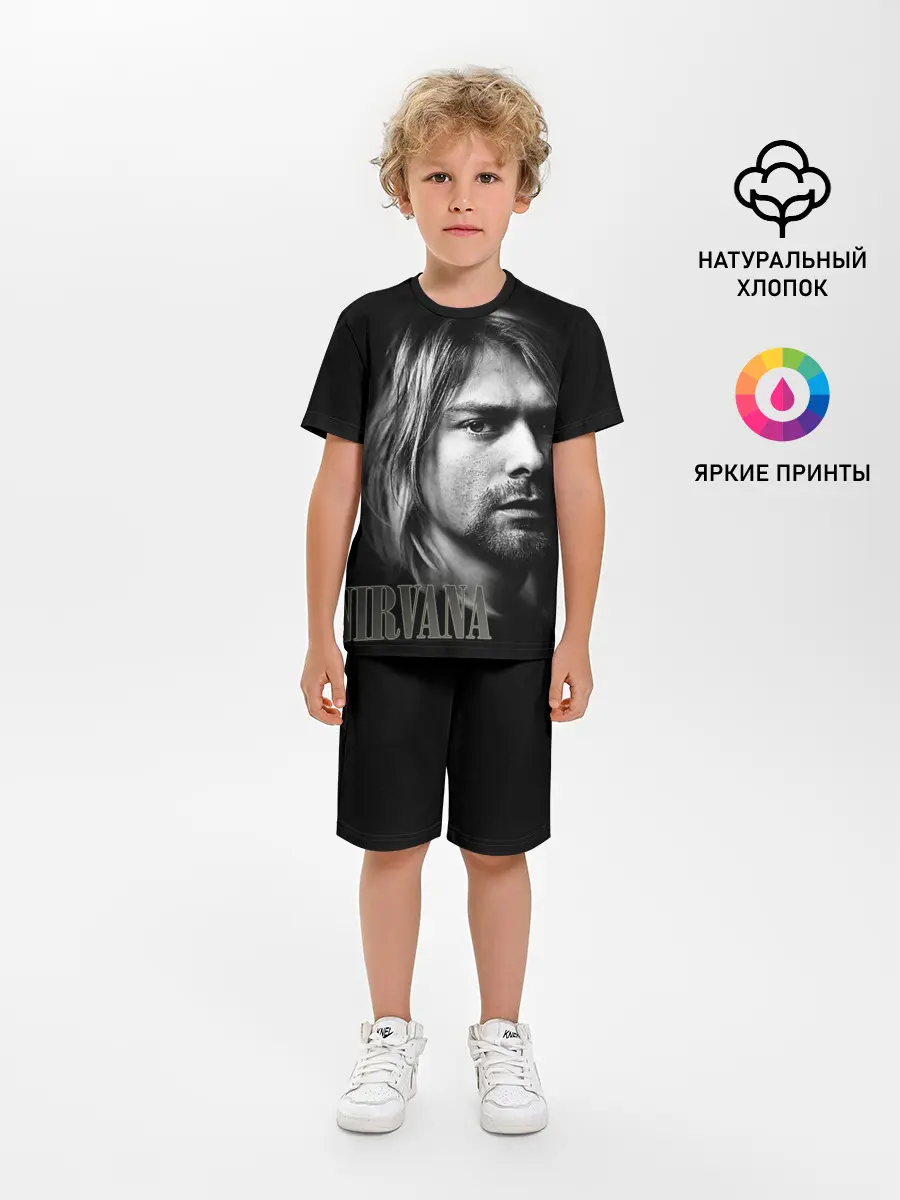 Детская пижама с шортами / Nirvana