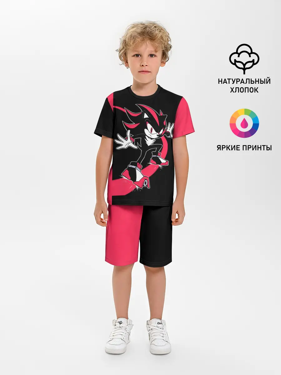 Детская пижама с шортами / SONIC X | DARK SONIC