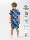 Детская пижама с шортами / Blues