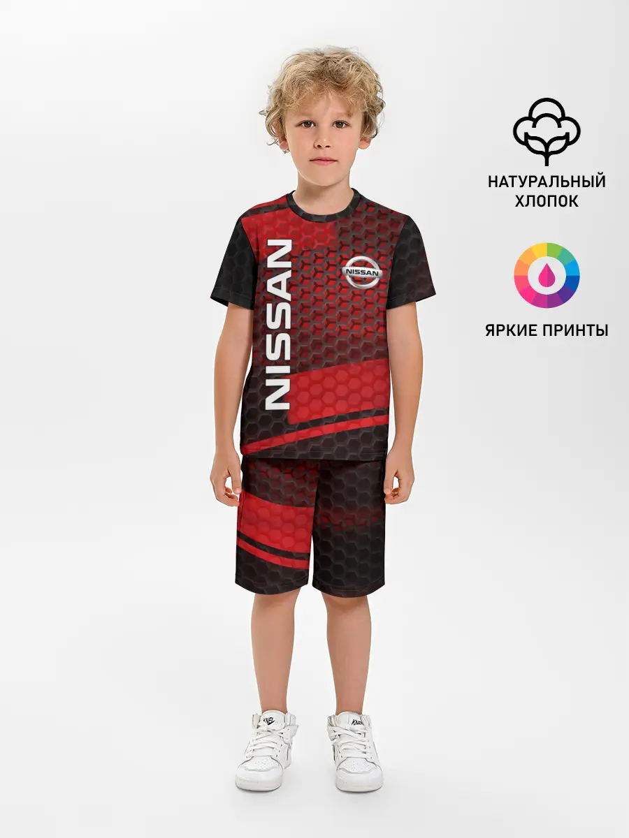 Детская пижама с шортами / NISSAN