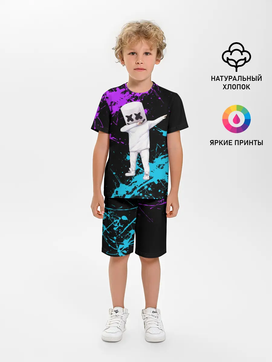 Детская пижама с шортами / MARSHMELLO