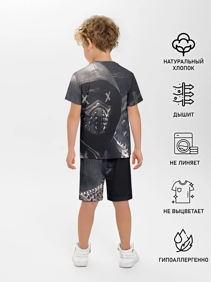Детская пижама с шортами / WATCH DOGS