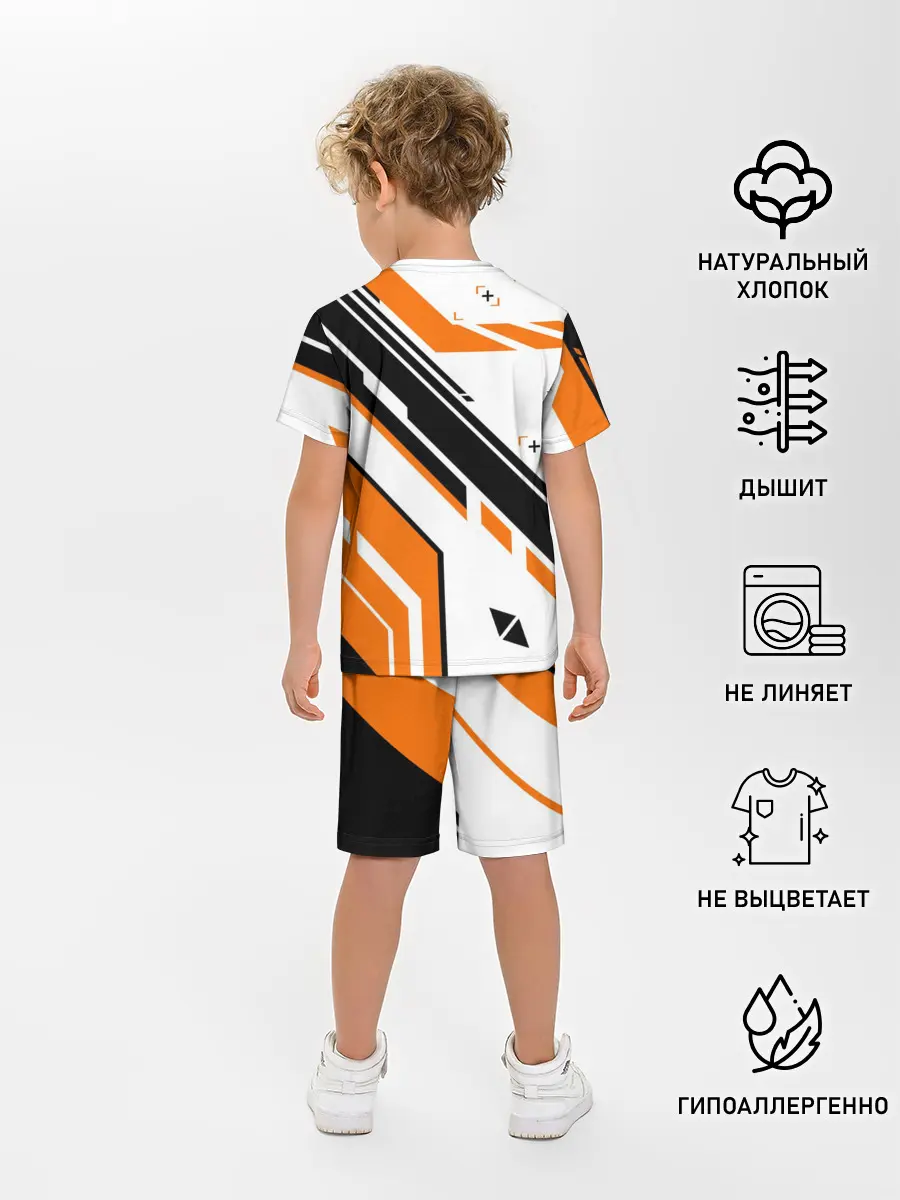 Детская пижама с шортами / cs:go - Asiimov P90 Style