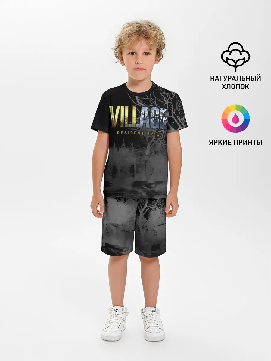 Детская пижама с шортами / Resident Evil Village