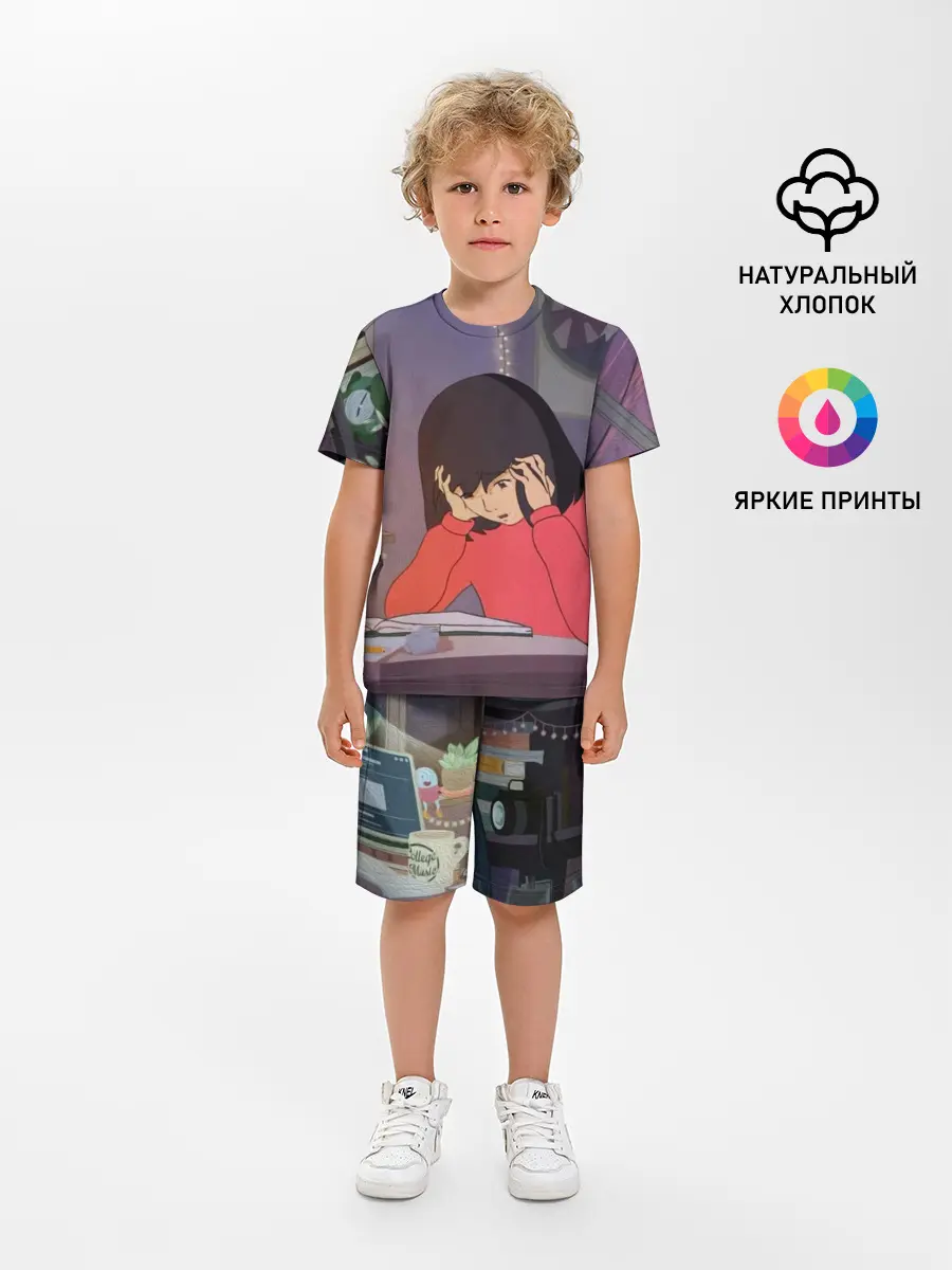 Детская пижама с шортами / Экзамены