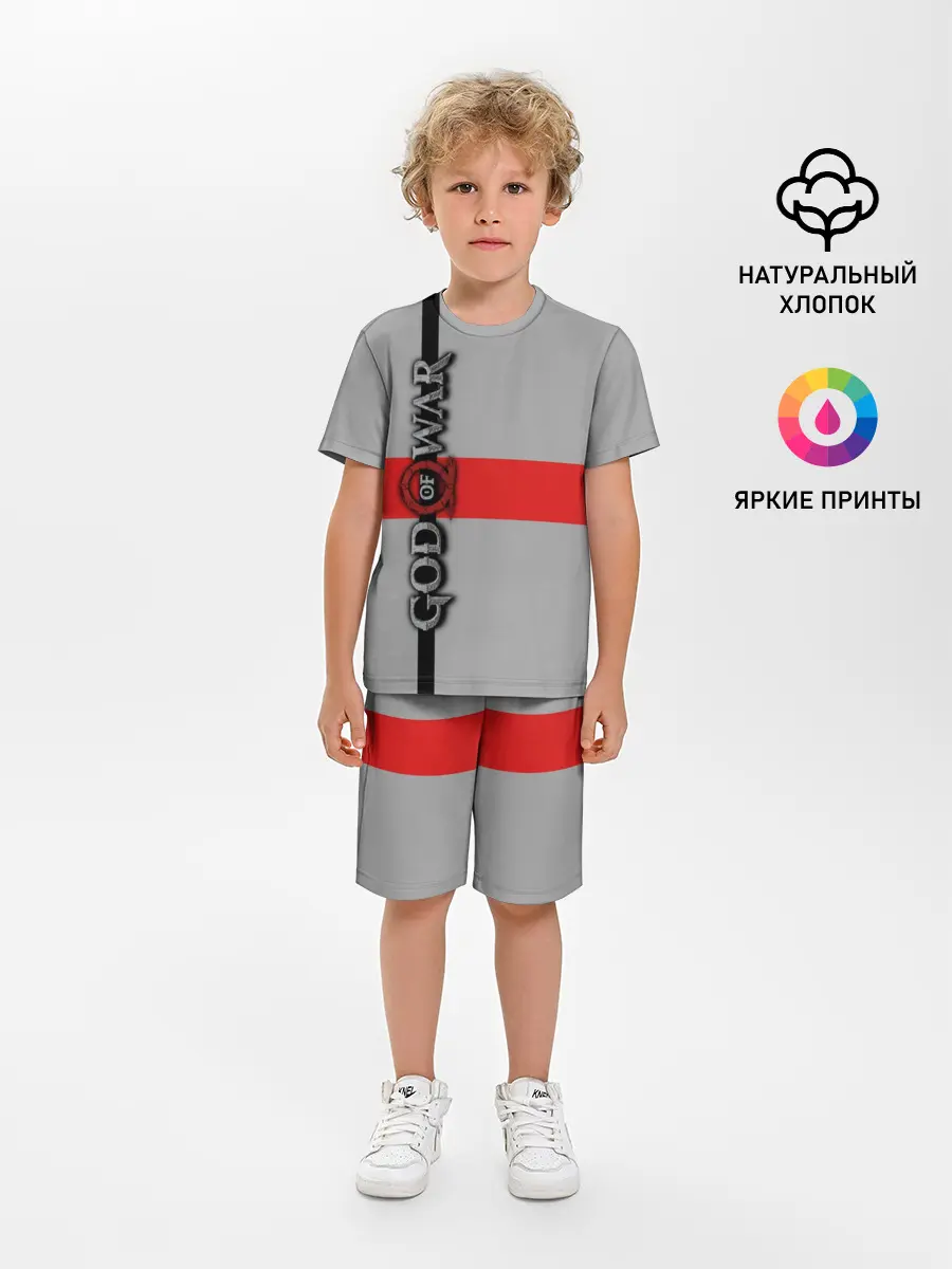 Детская пижама с шортами / God of War