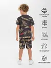 Детская пижама с шортами / Golden graffiti