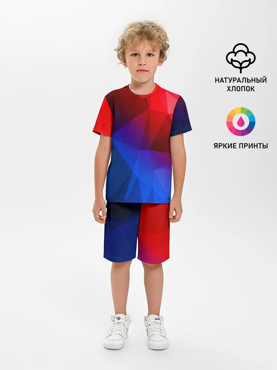 Детская пижама с шортами / RED&BLUE