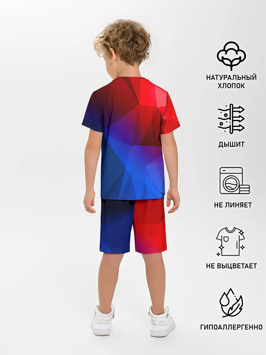 Детская пижама с шортами / RED&BLUE