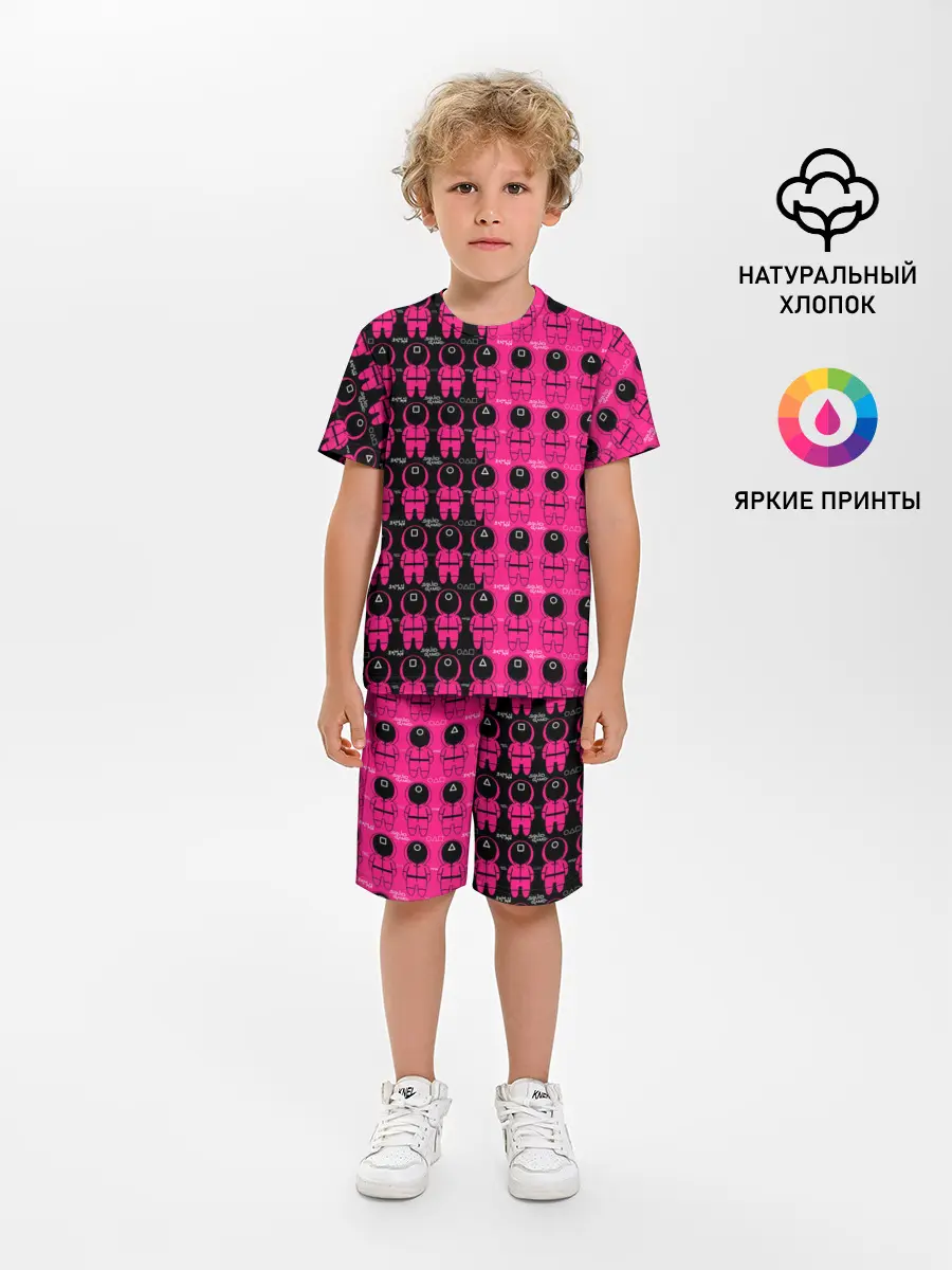 Детская пижама с шортами / Squid Game