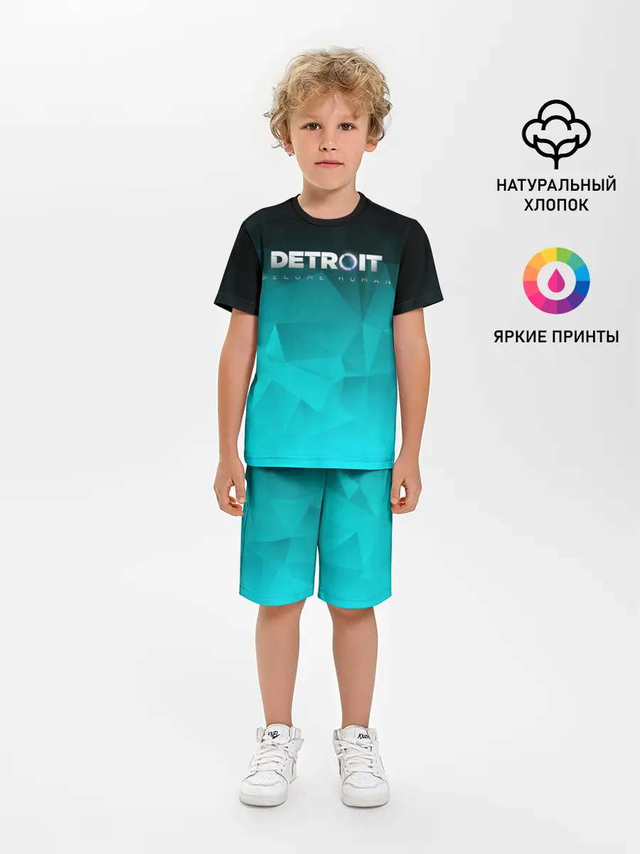 Детская пижама с шортами / DETROIT BECOME HUMAN