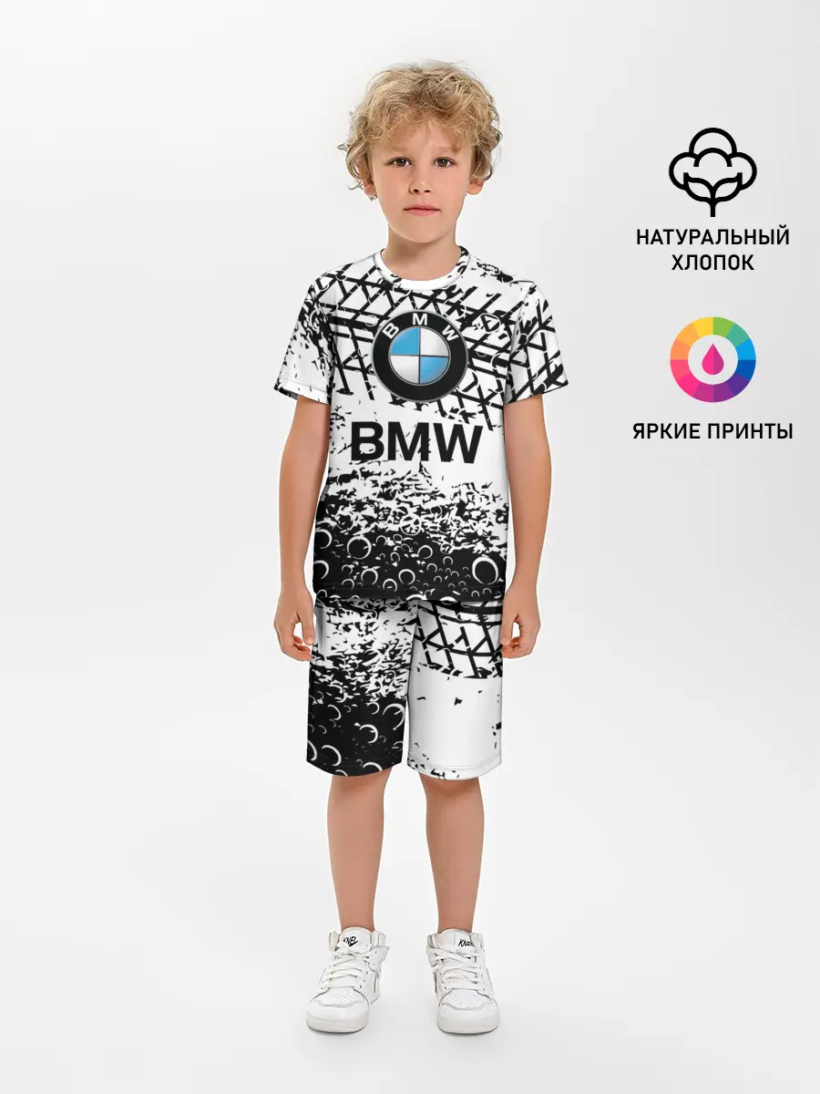 Детская пижама с шортами / BMW.