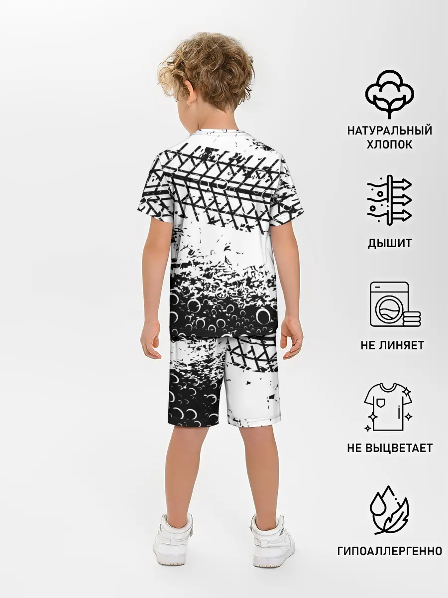 Детская пижама с шортами / BMW.
