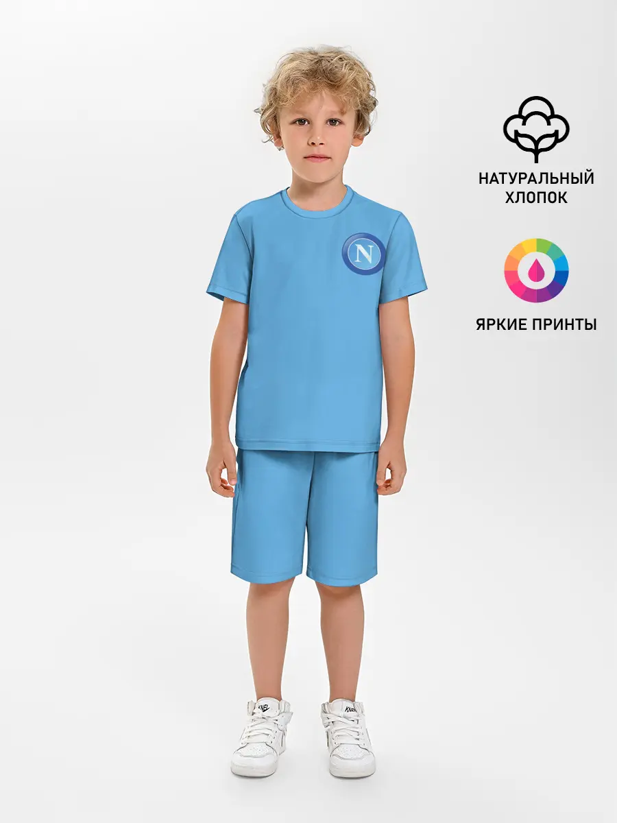 Детская пижама с шортами / Форма Наполи